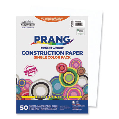 PAC8703 PAPER,CNST,9X12,50PK,BRW