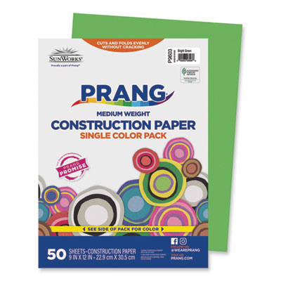 PAC9603 PAPER,CNST,9X12,50PK,BRG