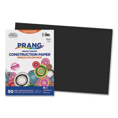 PAC6307 PAPER,CNST,12X18,50PK,BK