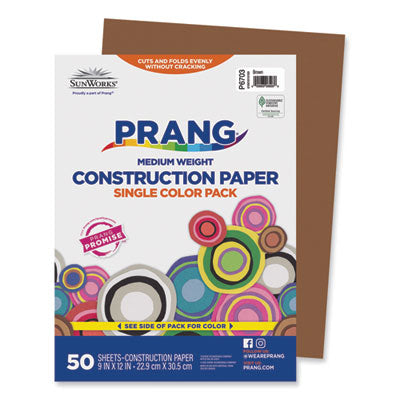 PAC6703 PAPER,CNST,9X12,50PK,BN