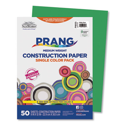 PAC8003 PAPER,CNST,9X12,50PK,EVG