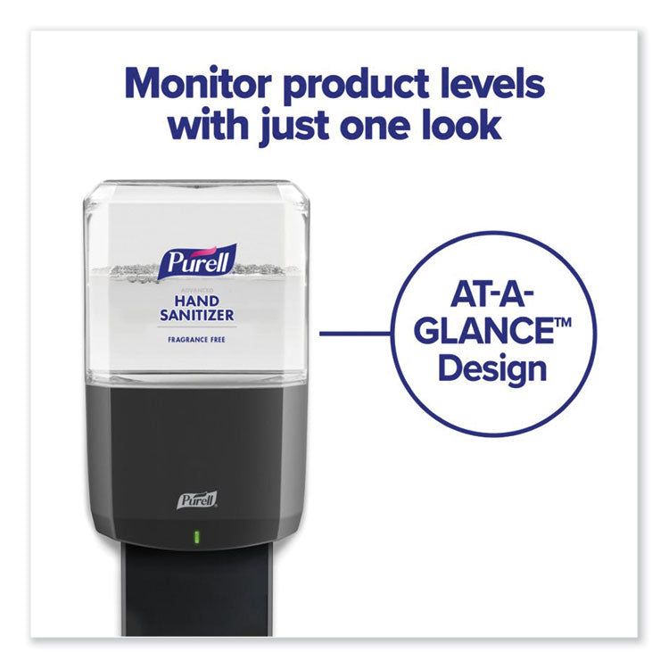 Advanced Hand Sanitizer Foam, For ES8 Dispensers, 1,200 mL Refill, Clean Scent, 2/Carton