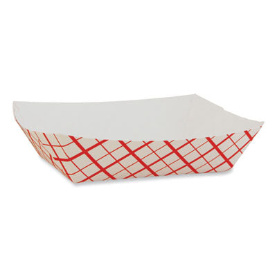 SCH0405 TRAY,FOOD,PPR,6OZ,CHK,RD