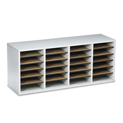 SAF9423GR ORGANIZER,LIT,24 COMP,GY