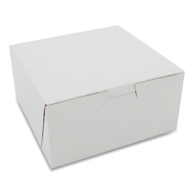 SCH1505 BOX,BAKERY,6X6X3,WH