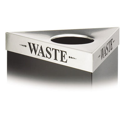 SAF9560WA RECEPTACLE,LID,WASTE,SS
