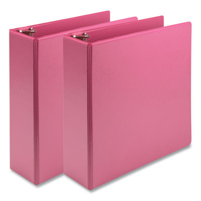 SAMU86876 BINDER,DUR V,3",2PK,BERRY
