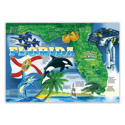 HFM311110 MAT,PLACE,FLORIDA,9.75X14