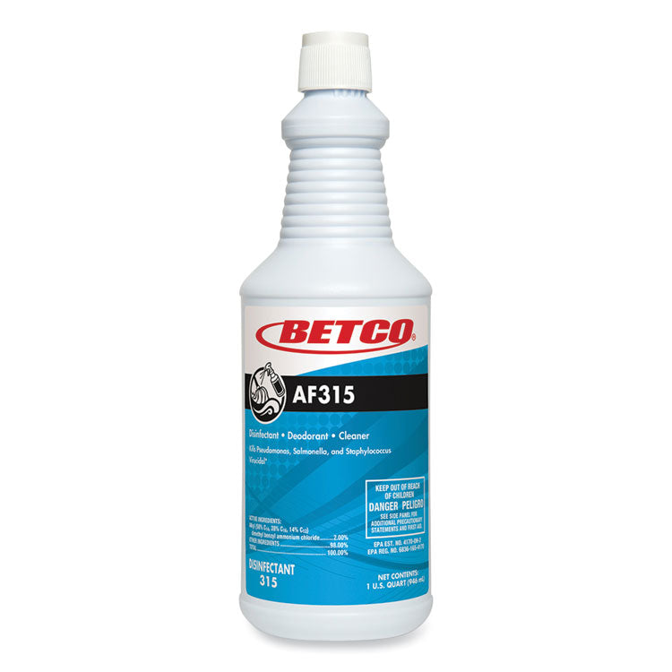 AF315 Disinfectant Cleaner, Citrus Floral Scent, 32 oz Bottle (Each)