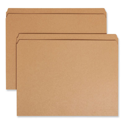 SMD10710 FOLDER,KRAFT,STR CUT,LTR