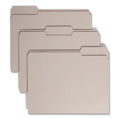 SMD12343 FOLDER,1/3CUT,LTR,GY