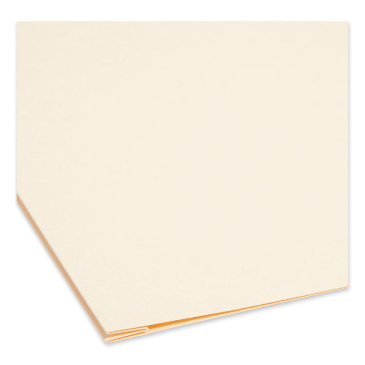 Top Tab Manila Expansion Fastener Folders, 1/3-Cut Tab: Assorted, Expands 1.5", 2 Fasteners, Legal Size, Manila, 50/Box