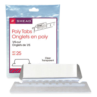 SMD64600 TAB,HNG FLDR,1/5CUT,25,CR