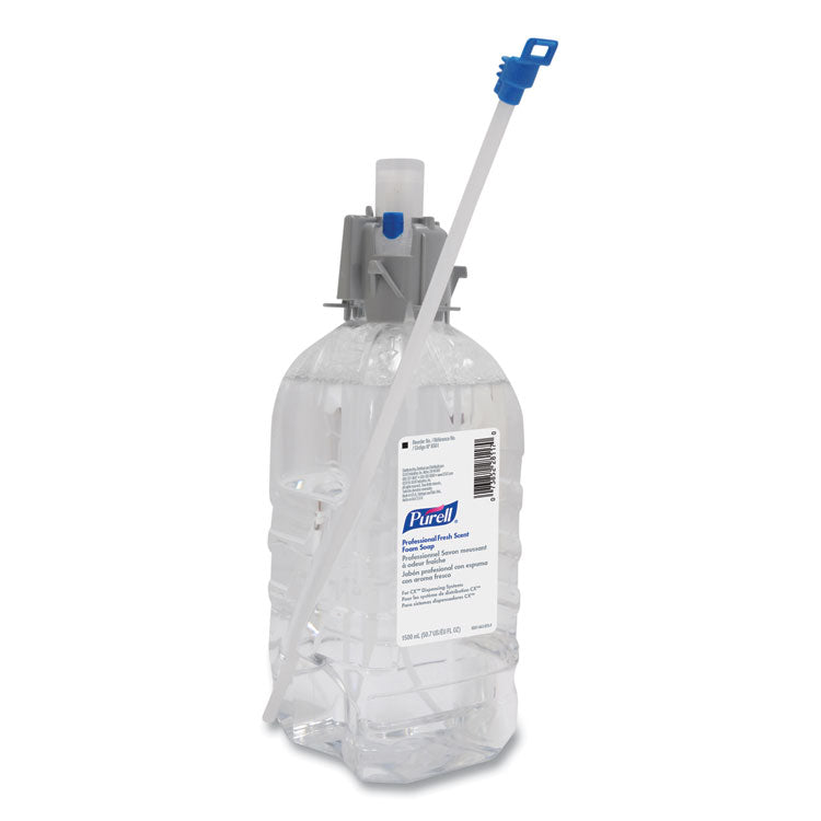 Professional Foam Soap Refill, For CX, CXi, CXT Dispensers, Fresh Scent, 1,500 mL (Each)
