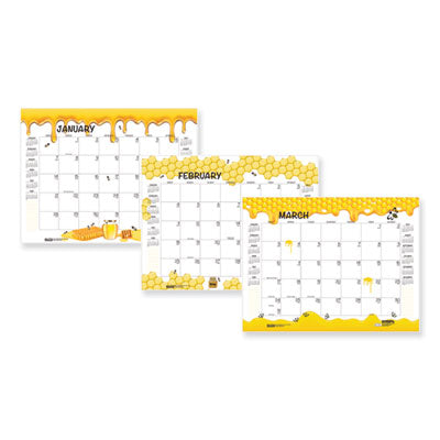 HOD156 CALENDAR,HNYCMB DSK PAD,L