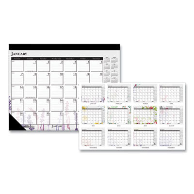 HOD197 DESK PAD,WILDFLOWER,AST