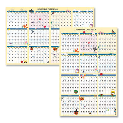 HOD3983 CALENDAR,SEASONAL,LAM,WAL