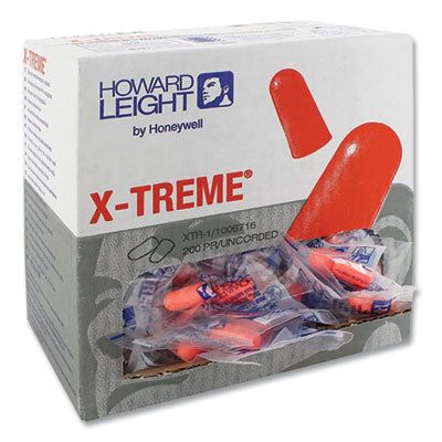 HOWXTR1 EARPLUGS,XTRM,DISP,CL,2K