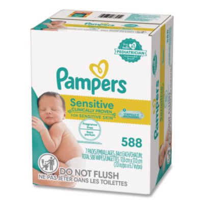 PGC07325 WIPES,PAMP,BW,SENS,7-84