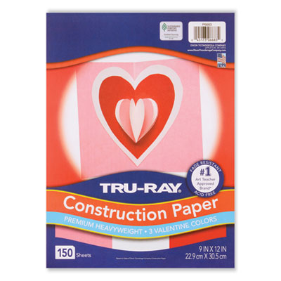 PACP6683 PAPER,VDAY,9X12,150,AST