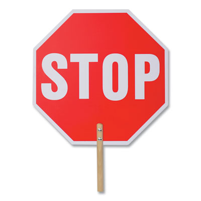 TCO17520 SIGN,STOP,HANDHELD,RD
