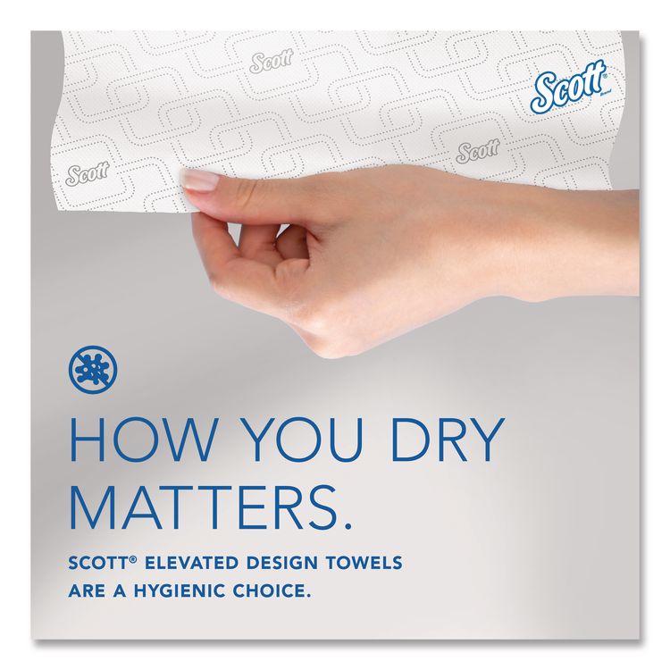 Essential High Capacity Hard Roll Towel, 1-Ply, 8" x 950 ft, White, 6 Rolls/Carton