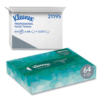 KCC21195 TISSUE,FACIAL,40SH/BX,WE