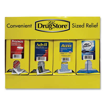 LIL71622 DISPLAY,4 MEDICINES,YL