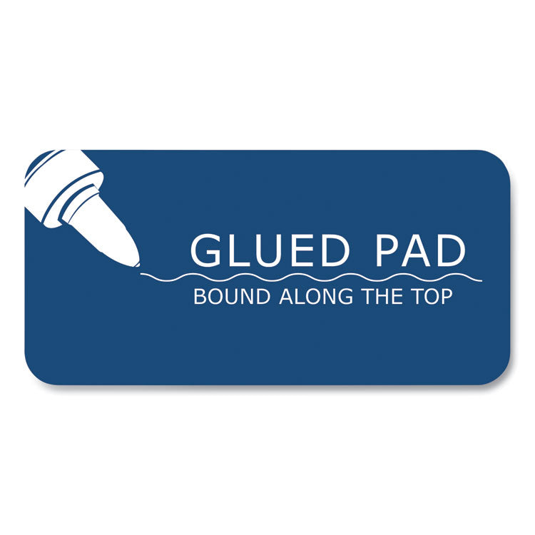 Engineer Pad, Data Format (0.5" Margin) and Quadrille Rule (5 sq/in, 1 sq/in), (100) Light Green 8.5 x 11 Sheets, 24/Carton