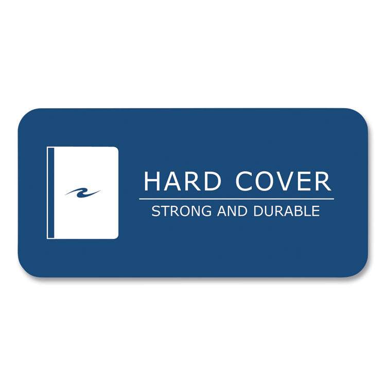 Hardcover Marble Composition Book, Wide/Legal Rule, Black Marble Cover, (50) 9.75 x 7.5 Sheets, 48/Carton