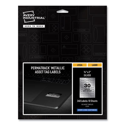 AVE61524 LABEL,ASSET TAG,240,MLSV