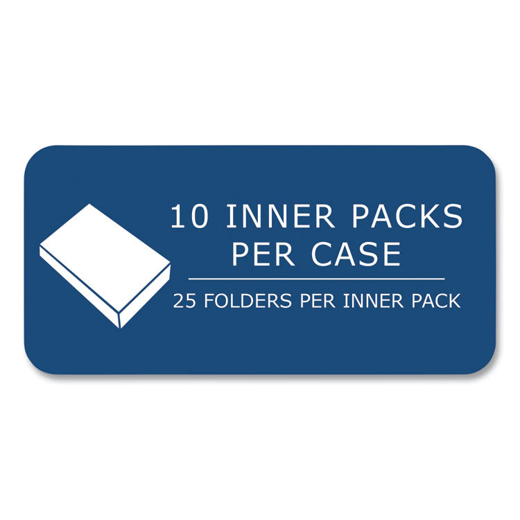 Pocket Folder with Prongs, Accommodates (100) 11 x 8.5 Sheets, Yellow, 250/Carton