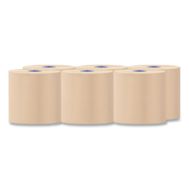 Perform Hardwound Roll Towels for Tandem Dispensers, 1-Ply, 7.5" x 775 ft, Natural, 6/Carton