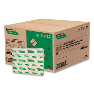 CSDT411 NAPKINS,SERV1,16PK/376,NT