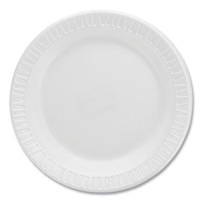 DCC6PWQR PLATE,6,FOAM,ROUND,WH