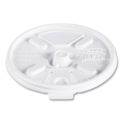 DCC10FTL LID,CUP,FOAM,F/10OZ CUP