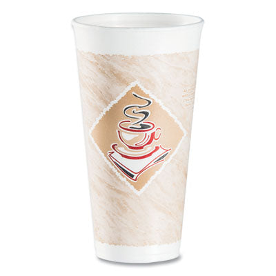 DCC20X16GPK CUP,20OZ,FOAM,CAFE G,20PK