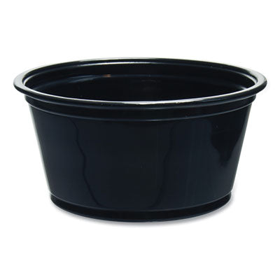 DCC200PCBLK CUP,PORTION,2OZ,BK