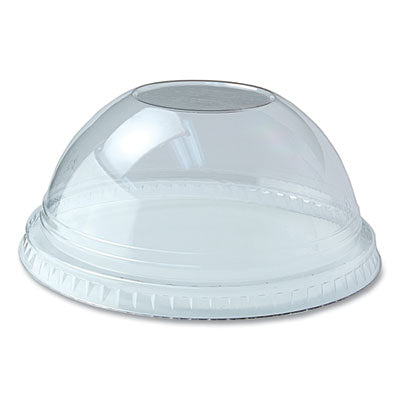 FABDLKC1624 LID,DOME,PLYSTY,W/HLE,CLR