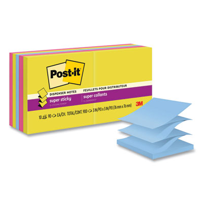 MMMR33010SSJOY PAD,POSTIT,10PK,AST