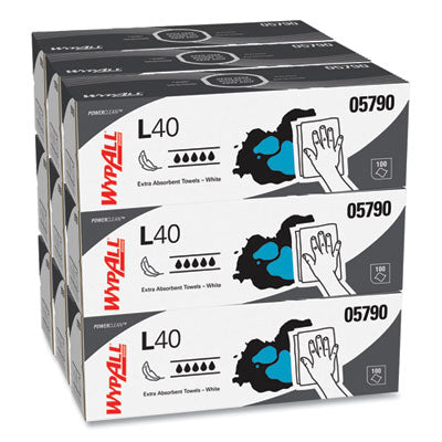 KCC05790 WIPES,WYPALL L40,100EA,WE
