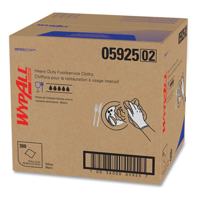 KCC05925 WIPES,HYDRO,12X23,WH,300