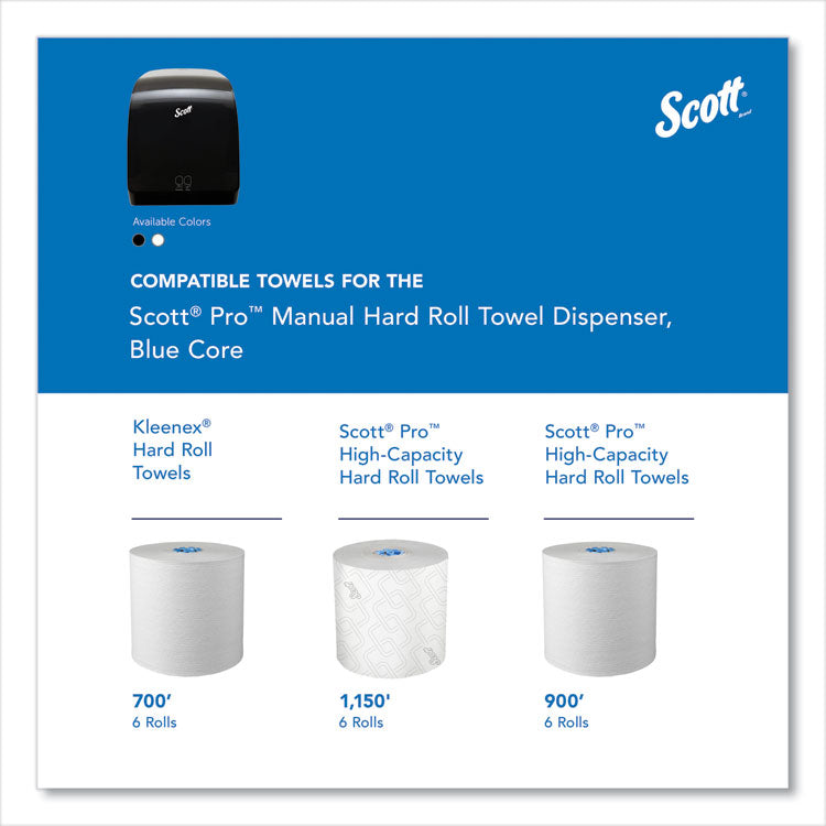 Pro Mod Manual Hard Roll Towel Dispenser, 12.66 x 9.18 x 16.44, Smoke