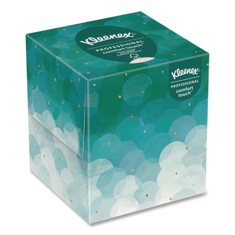 Professional Facial Tissue, Pop-Up Box, 2-Ply, White, 90 Sheets/Box, 36 Boxes/Carton