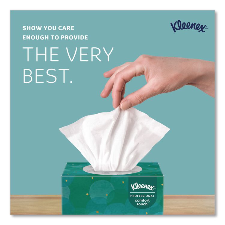 Professional Facial Tissue, Pop-Up Box, 2-Ply, White, 90 Sheets/Box, 36 Boxes/Carton
