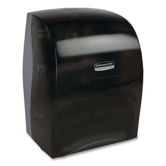 Sanitouch Hard Roll Towel Dispenser, For 1.5" Core, 12.63 x 10.2 x 16.13, Smoke