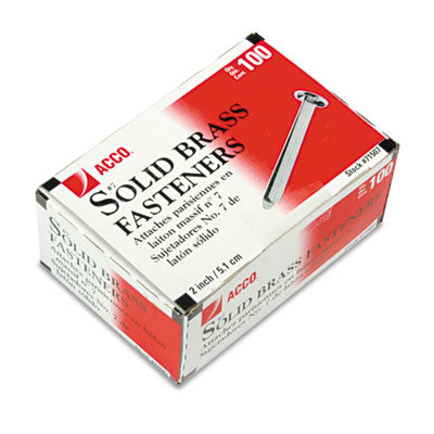 ACC71507 FASTENER,BRASS,2" RND HD