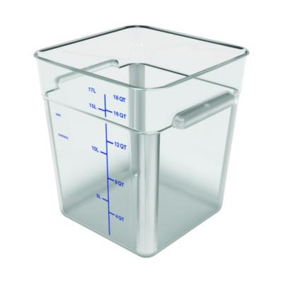 CFS1195207 CONTAINER,FDS,SQ,6QT,CLR