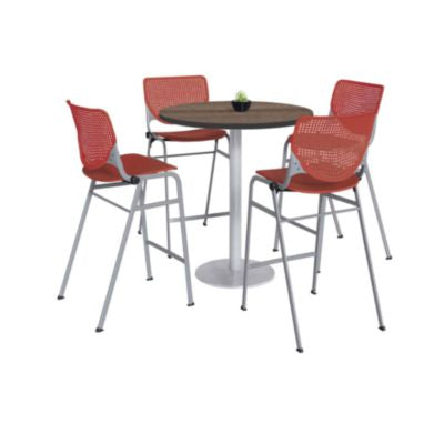 KFI811774037303 TABLE,4COR STL,DBR