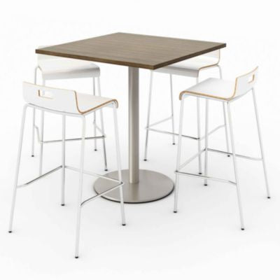 KFI811774039932 TABLE,4NAT CHAIRS,WH